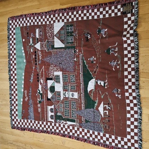 Holiday Village Woven Throw Blanket - Picture 11 of 12